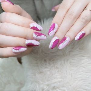 Press on nails| gel press on | High quality| code m31